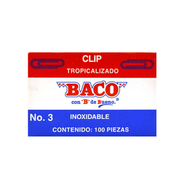 Clip Baco tropicalizado no 3