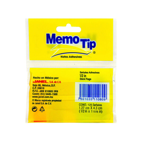 Memo Tip Banderitas