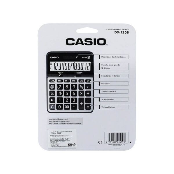 Calculadora de escritorio Casio