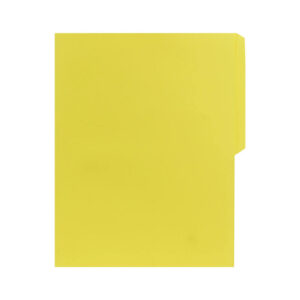 Folder amarillo pastel