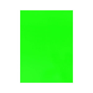 Cartulina fluorescente verde