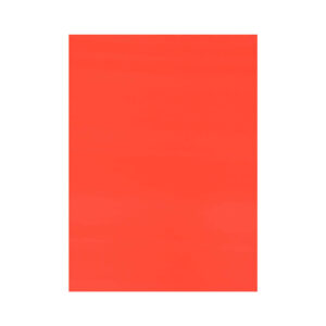 Cartulina fluorescente rojo