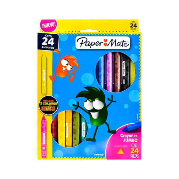 Crayones triangulares Paper Mate