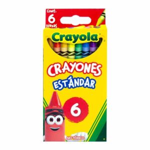 Crayones Crayola estandar 6