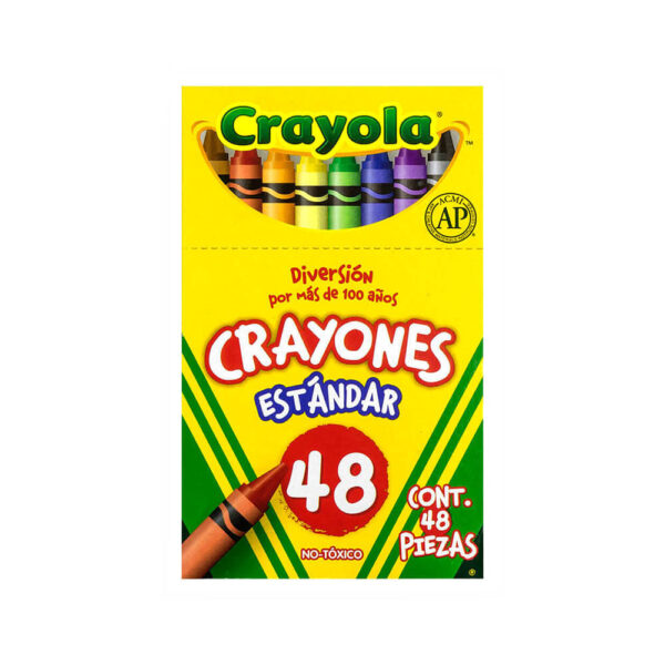 Crayones Crayola estandar 48