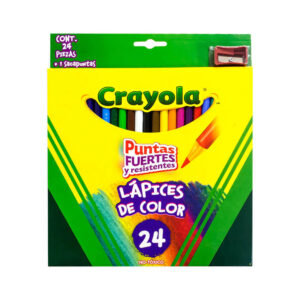Colores Crayola 24