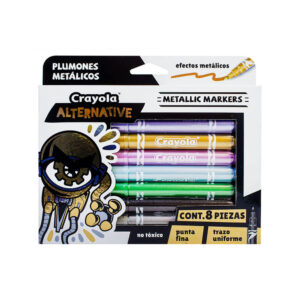 Marcadores Crayola metalicos