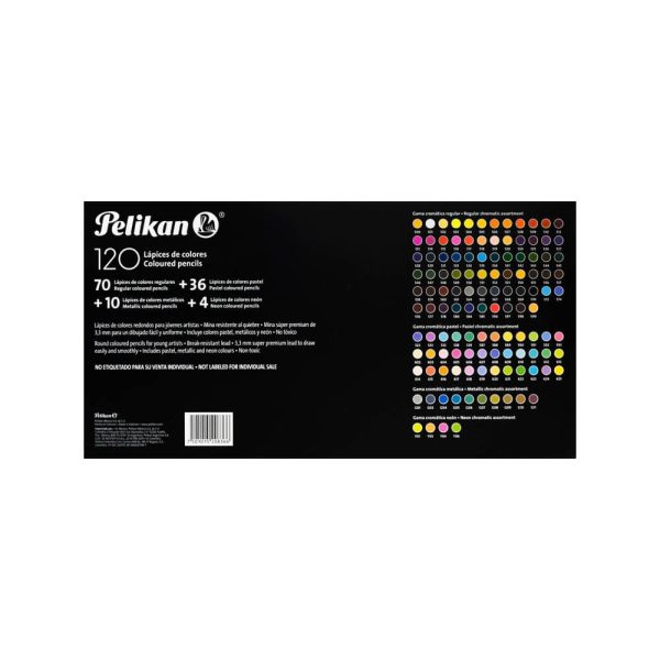 Caja de colores Pelikan con 120