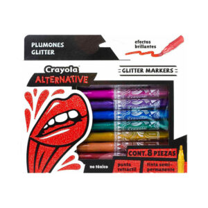 Marcadores con glitter Crayola