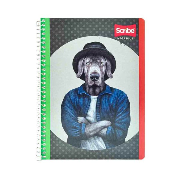 Cuaderno frances con espiral Scribe