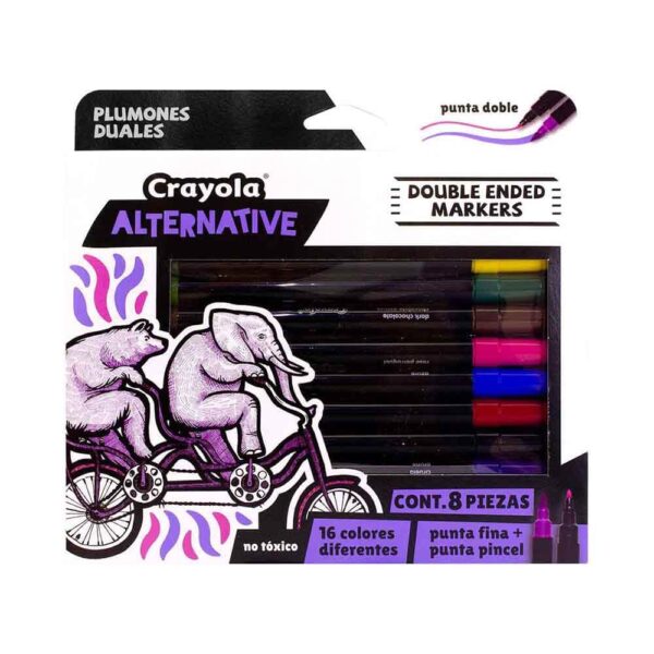 Clumones Crayola alternative