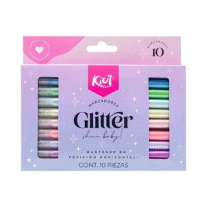 Marcadores glitter Kiut