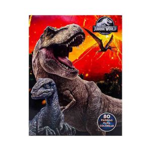 Libro para colorear de Jurassic World