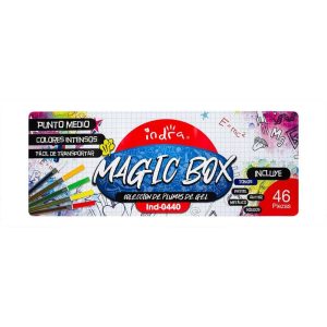 Set de plumas de gel Magic Box Indra