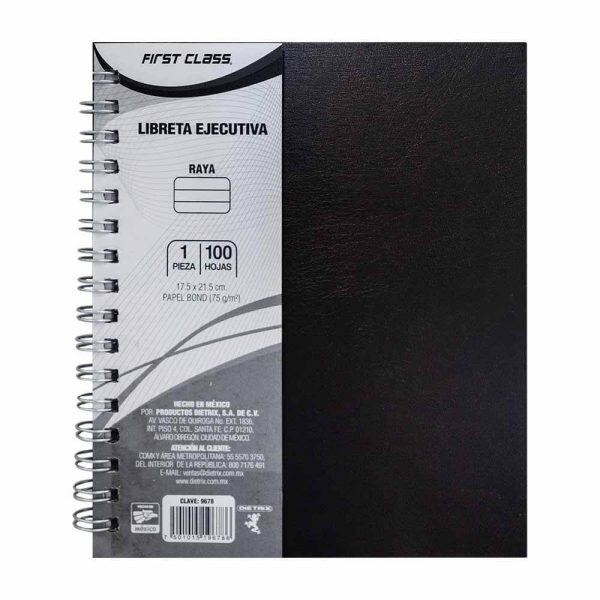 Libreta ejecutiva First Class